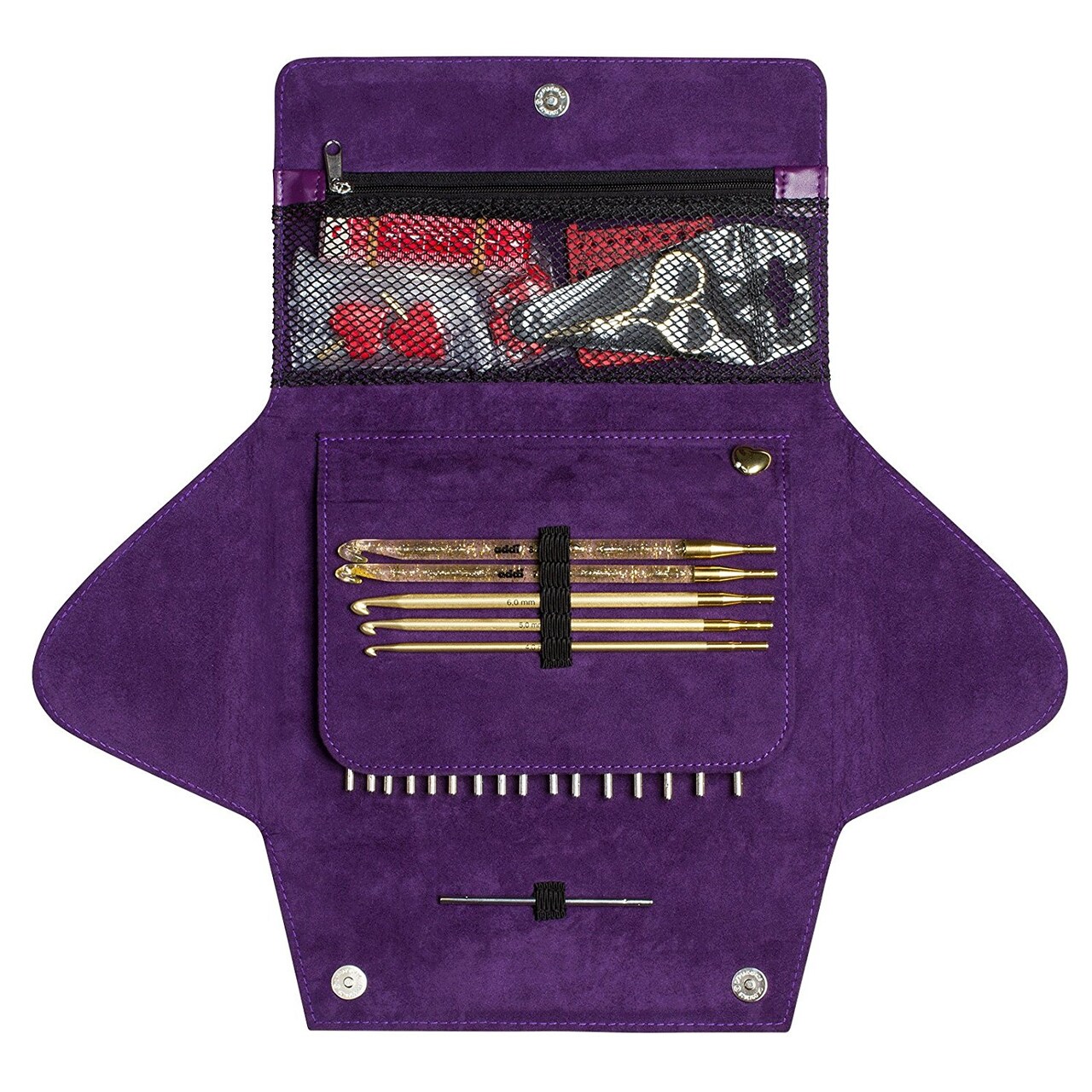 skacel by addi addiClick Grab 'N Go Interchangeable Circular Knitting Needle Set